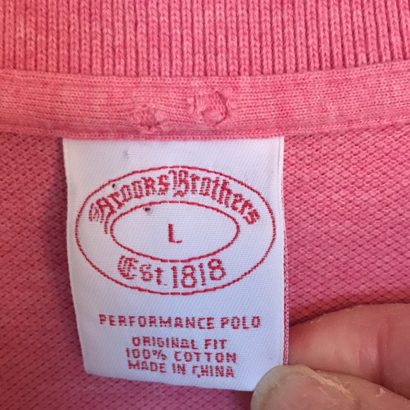 BROOKS BROTHERS performance polo- 100% cotton - Picture 4 of 5